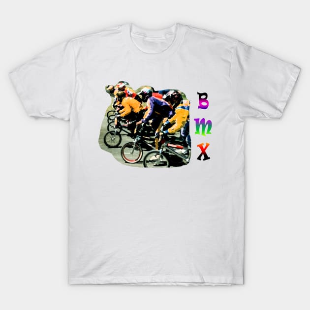 bmx T-Shirt by rickylabellevie